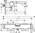 Hansgrohe Tecturis E Einhebel-Wannenmischer Aufputz mattschwarz (73420670)