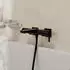Hansgrohe Tecturis E Einhebel-Wannenmischer Aufputz mattschwarz (73420670)