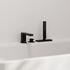 Hansgrohe Tecturis E 3-Loch Einhebel-Wannenrandmischer mit sBox mattschwarz (73443670)