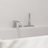 Hansgrohe Tecturis E 3-Loch Einhebel-Wannenrandmischer mit sBox chrom (73443000)