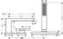 Hansgrohe Tecturis E 3-Loch Einhebel-Wannenrandmischer mit sBox brushed bronze (73443140)