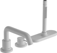 hansgrohe Tecturis S 3-Loch Einhebel-Wannenrandarmatur mit Schlauchbox (sBox),