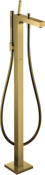 Axor Citterio Einhebel-Wannenmischer bodenstehend polished gold optic (39451990)