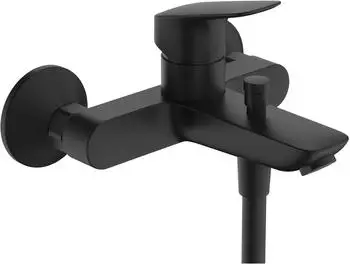 Hansgrohe Logis Einhebel-Wannenmischer Aufputz mattschwarz (71400670)