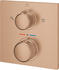 warm sunset gebürstet (29181DL2): GROHE Allure Thermostat-Brausebatterie mit 2-Wege-Umstellung (29181__2)