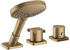 Axor Citterio E 4-Loch Wannenrandarmatur mit Thermostat brushed bronze (36411140)