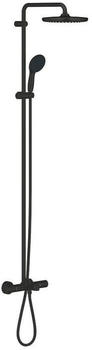 GROHE Tempesta System 250 Duschsystem mit Thermostat-Wannenbatterie matte black (266722431)