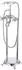 Home Deluxe Retro Standarmatur 100 x 25 cm Messing chrome (11435)