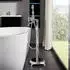 Home Deluxe Retro Standarmatur 100 x 25 cm Messing chrome (11435)