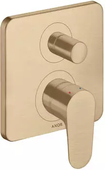 Axor Citterio M Einhebel-Wannenmischer Unterputz brushed bronze (34427140)