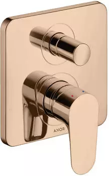 Axor Citterio M Einhebel-Wannenmischer Unterputz polished red gold (34427300)