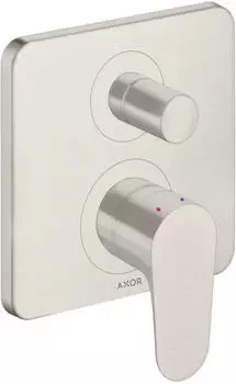 Axor Citterio M Einhebel-Wannenmischer Unterputz edelstahl optic (34427800)