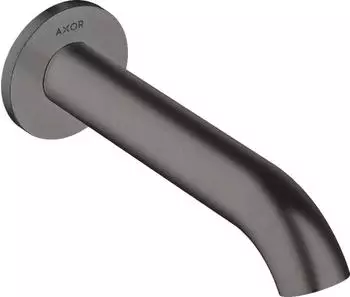 Axor Uno Wanneneinlauf gebogen brushed black chrome (38411340)