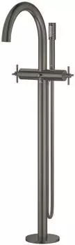 GROHE Atrio Wannenbatterie 1/2" hard graphite geb&uuml;rstet (25272AL0)