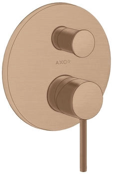 Axor Starck Einhebel-Wannenmischer brushed red gold (10418310)