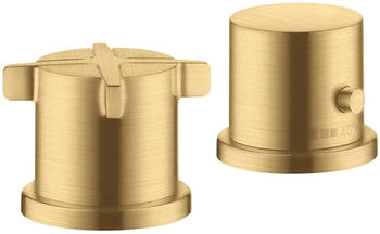 Axor Citterio E 2-Loch Wannenrandarmatur mit Thermostat brushed gold optic (36412250)