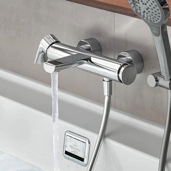 Villeroy & Boch Liberty Einhebelmischer für Wanne chrom (TVT10700100061)