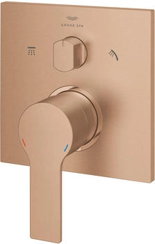 GROHE Allure Einhandbatterie mit 3-Wege Umstellungwarm sunset gebürstet (29176DL1) GROHE Allure Einhandbatterie mit 3-Wege Umstellungwarm sunset gebürstet (29176DL1)