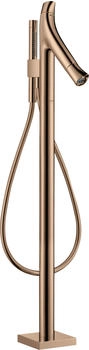 Axor Starck Organic Wannenthermostat bodenstehend polished red gold (12016300) Axor Starck Organic Wannenthermostat bodenstehend polished red gold (12016300)