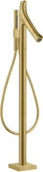 Axor Starck Organic Wannenthermostat bodenstehend brushed gold optic (12016250) Axor Starck Organic Wannenthermostat bodenstehend brushed gold optic (12016250)
