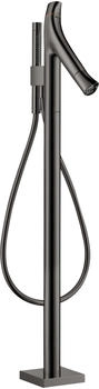 Axor Starck Organic Wannenthermostat bodenstehend polished black chrome (12016330)