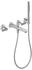Axor Citterio C 3-Loch Wannenarmatur mit Handbrause Cubic Cut (49481___)