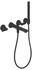 Axor Citterio C 3-Loch Wannenarmatur mit Handbrause Cubic Cut (49481___)