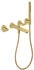 Axor Citterio C 3-Loch Wannenarmatur mit Handbrause Cubic Cut (49481___)