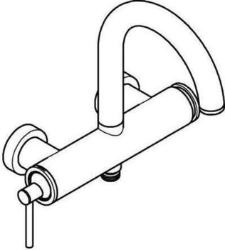 GROHE Atrio Einhand-Wannenbatterie Wandmontage cool sunrise (24367GL0)