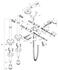 Hansgrohe Montreux 2-Griff Wannenarmatur bodenstehend mit Hebelgriffen Polished Red Gold (16553300)