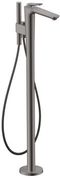Axor Citterio C Einhebelmischer Cubic Cut f&uuml;r Wanne bodenstehend Polished Black Chrome (49441330)