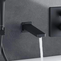 Duravit Manhattan Wanneneinlauf, Badarmaturen, MH5240010046, schwarz matt