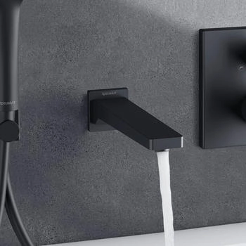 Duravit Manhattan Wanneneinlauf schwarz matt (MH5240010046)