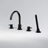 Steinberg Serie 100 4-Loch-Wannenrandarmatur Brushed Nickel (100 2400 BN)