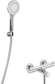 HSK Shower-Set 1.09 Rund Aufputz-Thermostatarmatur Chrom (1000109)