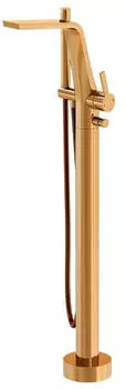 Steinberg Serie 260 Wannenarmatur freistehend Bodenmontage Einhebelmischer Rotgold (2601162RG)