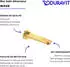Duravit Wave Wanneneinlauf Gold Poliert, Ausladung 202mm (WA5240010034)