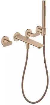 Hansgrohe Citterio C Unterputz-Wannenarmatur Cubic Cut Zweigriffmischer (49481300)