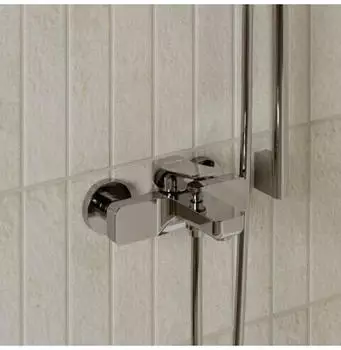 Kludi KLUDI-X3 Wannenf&uuml;ll- und Duscharmatur Einhandmischer DN15, Chrom (426910581)