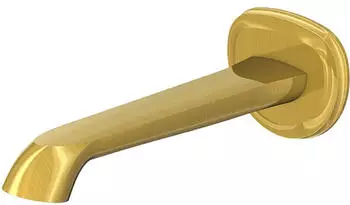 Steinberg Serie 350 Wand-Auslauf 220mm Brushed Gold (3502310BG)