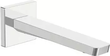 Hansa Hansastela Auslauf Wandmontage, eckige Rosette, chrom, 187mm (57240000)