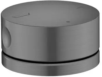 Hansgrohe AXOR One 2-Loch Wannenrandarmatur mit Thermostat Brushed Black Chrome (48470340)