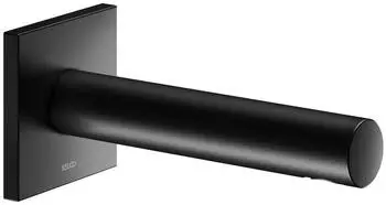 KEUCO IXMO Wanneneinlauf eckige Rosette 180mm schwarz matt (59545370102)