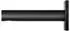 KEUCO IXMO Wanneneinlauf eckige Rosette 180mm schwarz matt (59545370102)