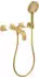 Hansgrohe Axor Citterio 3-Loch Wannenarmatur Unterputz Brushed Gold Optic (39448250)
