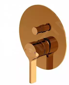 Steinberg Serie 280 Dusch-/Wannenarmatur Unterputz 2 Verbraucher Rosegold (280 2103 3 RG)