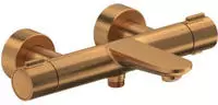 Duravit Wave - Thermostat-Badewannenarmatur, Bronze geb&uuml;rstet WA5220000004