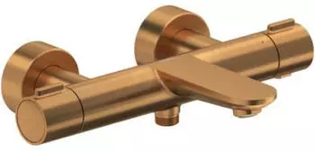 Duravit Wave Wannenarmatur Aufputz, Bronze geb&uuml;rstet (WA5220000004)