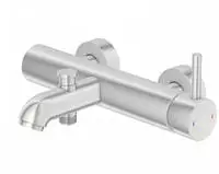 Steinberg Serie 100 Wannenarmatur 1001100BN Aufputz, Ausladung 185mm, f&uuml;r...