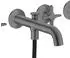 Hansgrohe AXOR One 3-Loch Wannenarmatur Unterputz Brushed Black Chrome (48443340)